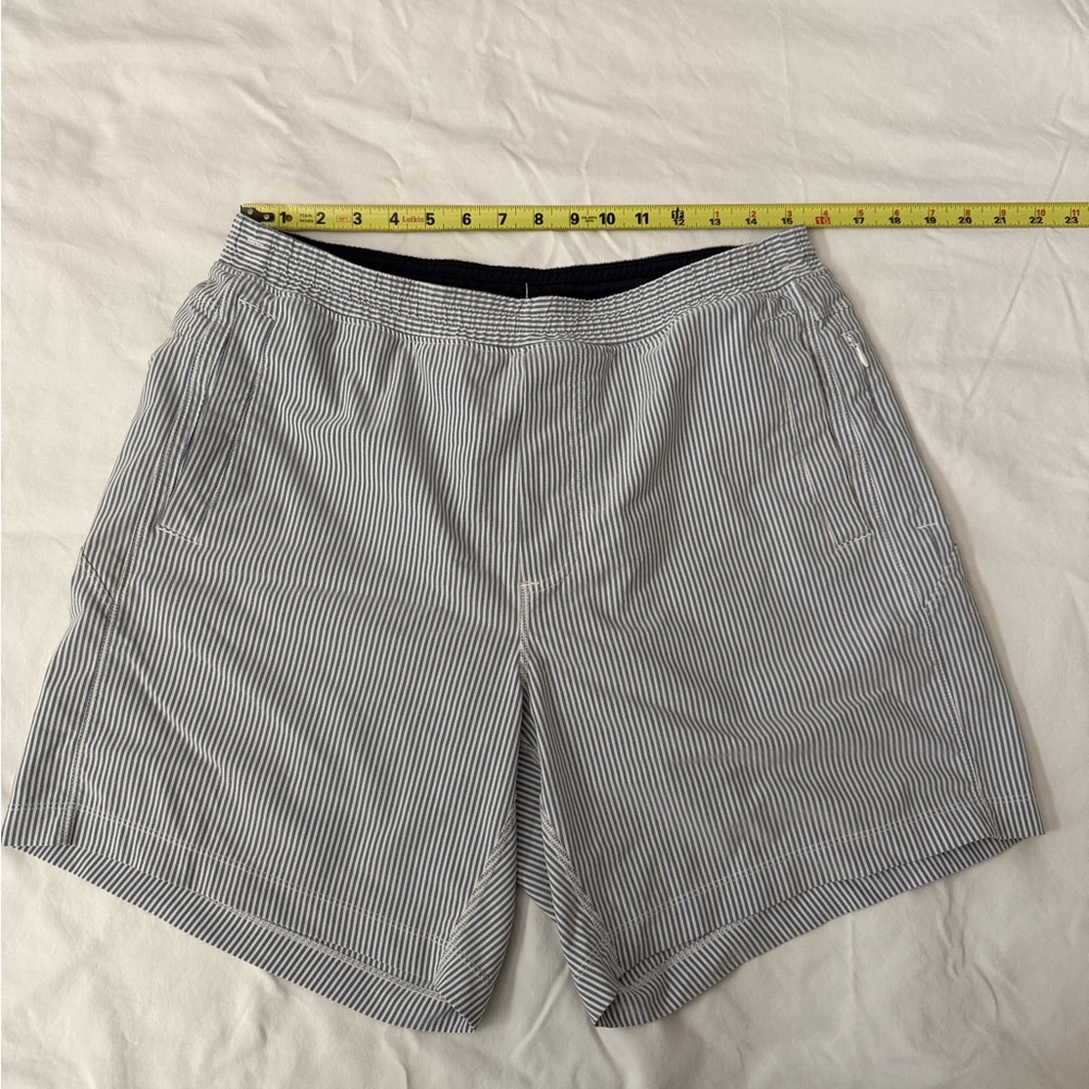 Birddogs Classic blue and White Striped Shorts